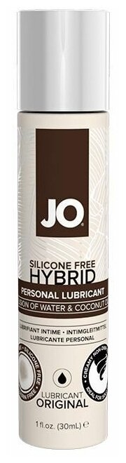 Водно-масляный лубрикант JO Silicon free Hybrid Lubricant ORIGINAL- 30 мл.