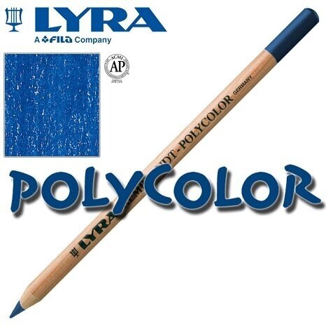 Карандаш цветной художественный Lyra Rembrandt Polycolor, 4 мм Восточный синий