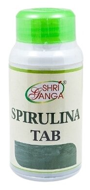 Таблетки Shri Ganga Spirulina
