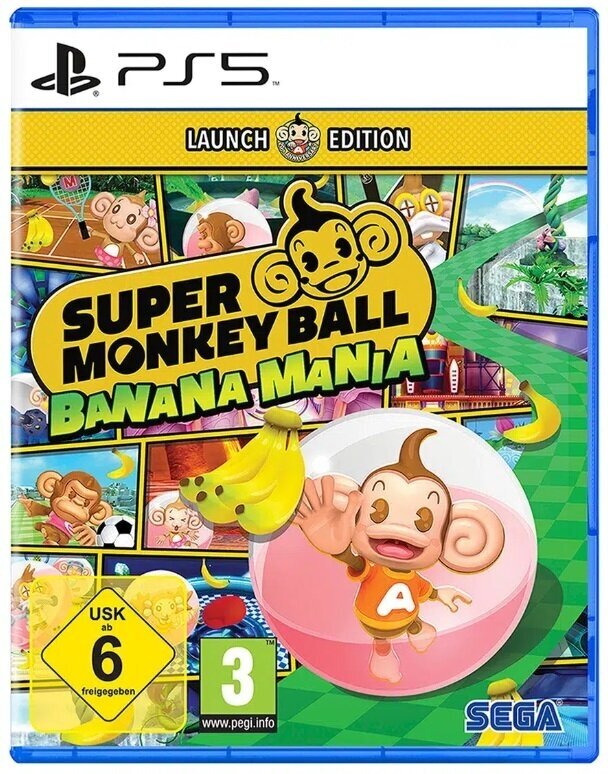Игра Super Monkey Ball Banana Mania Launch edition для PlayStation 5