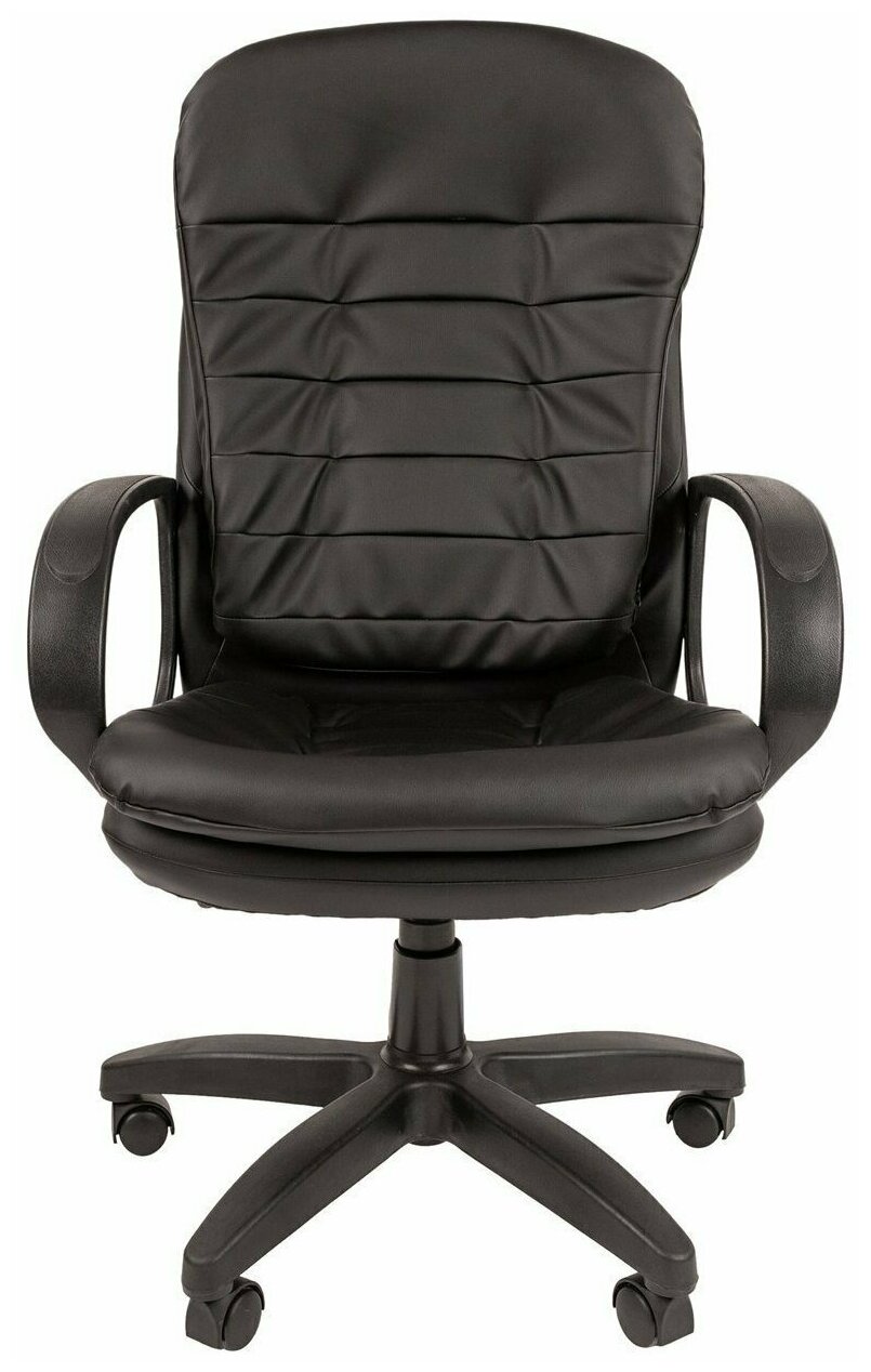 Офисное кресло, кресло руководителя стандарт СТ-95, экокожа, черный