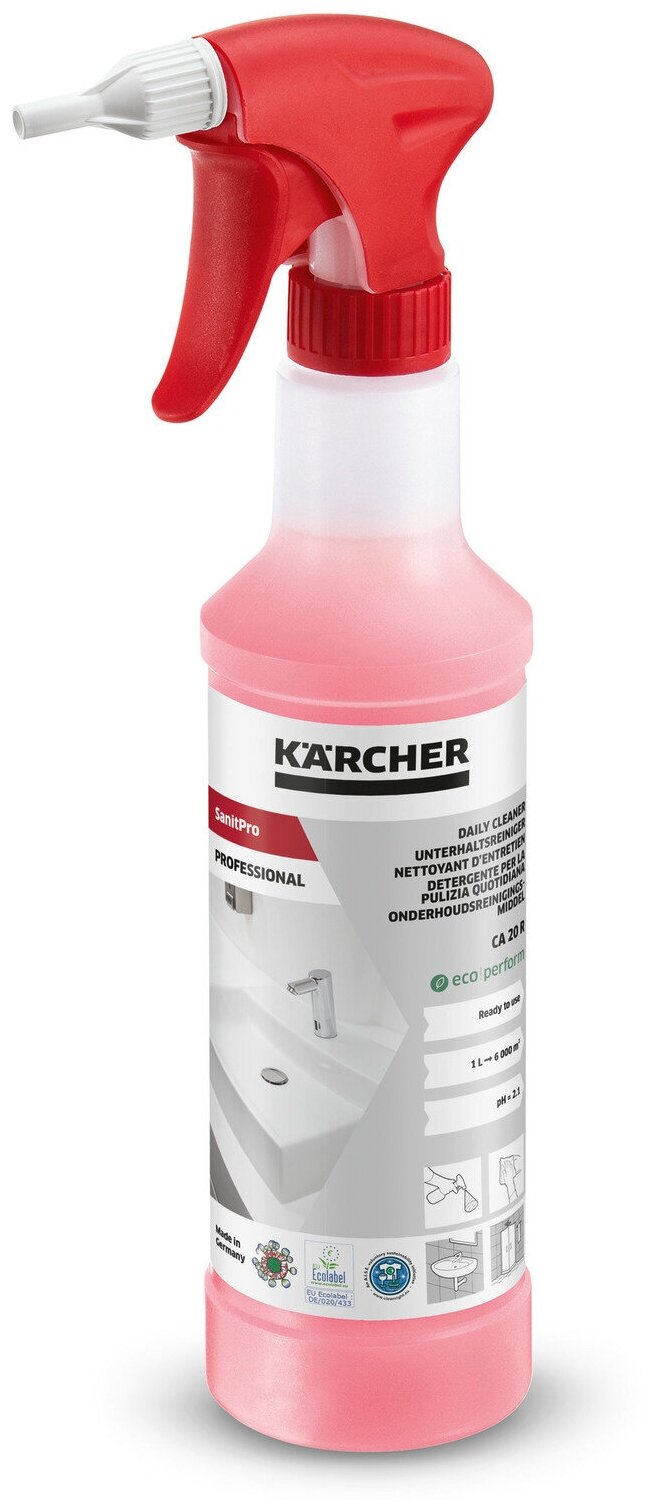 Чистящее средство для санитарных помещений Karcher - фото №2