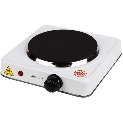 Электрическая одноконфорочная чугунная плитка с плоским нагревательным элементом защита от перегрева 1000 Вт 145600₽