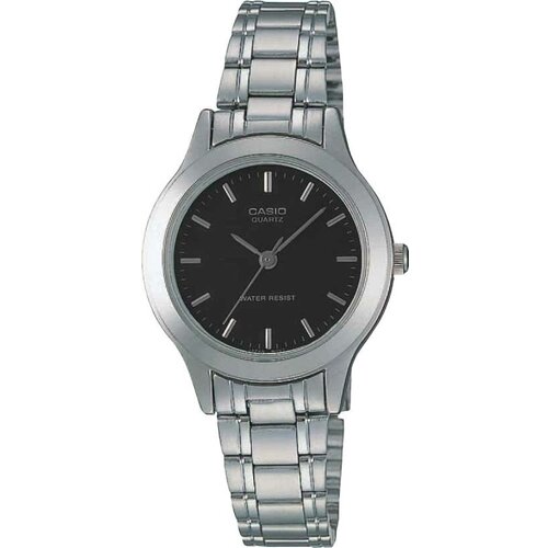 Наручные часы CASIO LTP-1128A-1A, серебряный наручные часы casio collection ltp 1314d 1a черный серебряный