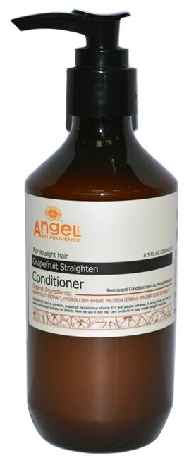 Angel Provence Выпрямляющий кондиционер с экстрактом Грейпфрута Grapefruit Purified Conditioner, 250 мл
