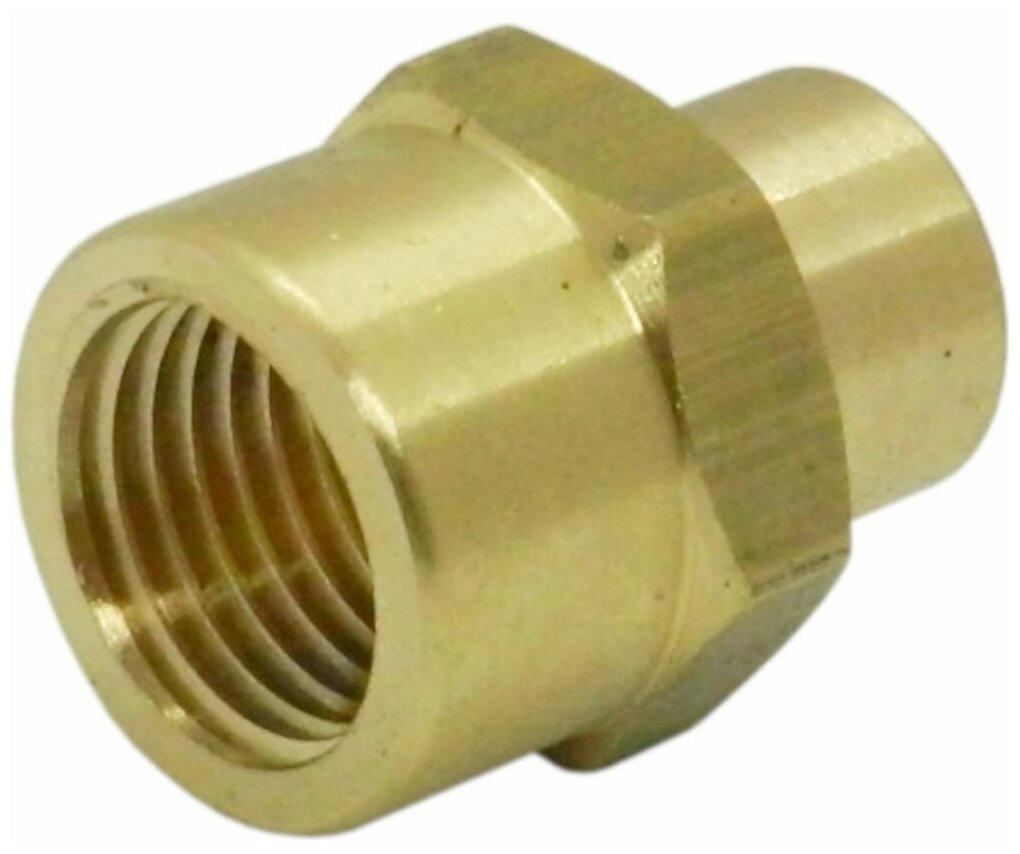 фото Муфта Профитт латунная переходная пневмо 1/4"ВР х 1/8"ВР