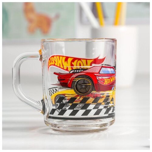 фото Кружка sima-land hot wheels, 200 мл сима-ленд