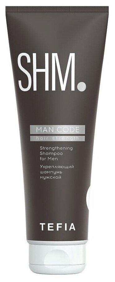Tefia шампунь для волос SHM Man Code укрепляющий мужской, 285 мл