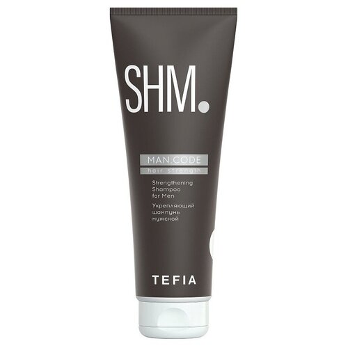 Tefia шампунь для волос SHM Man Code укрепляющий мужской, 285 мл уход за волосами tefia шампунь для волос мужской shampoo for men man code