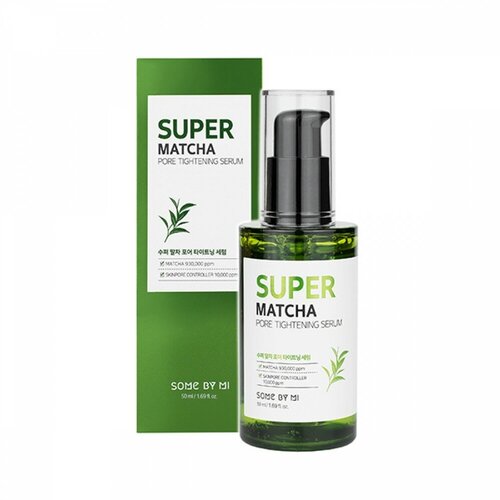 Some By Mi Super Matcha Pore Tightening Serum Сыворотка для сужения пор с чаем матча 50мл