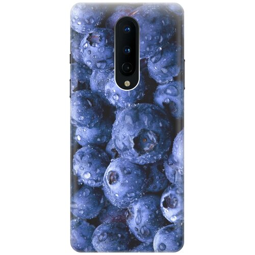 фото Re:pa чехол - накладка artcolor для oneplus 8 с принтом "черника"