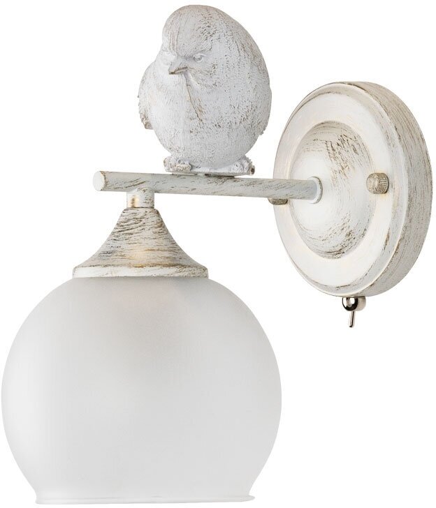 Бра однорожковое белое Arte Lamp Gemelli A2150AP-1WG