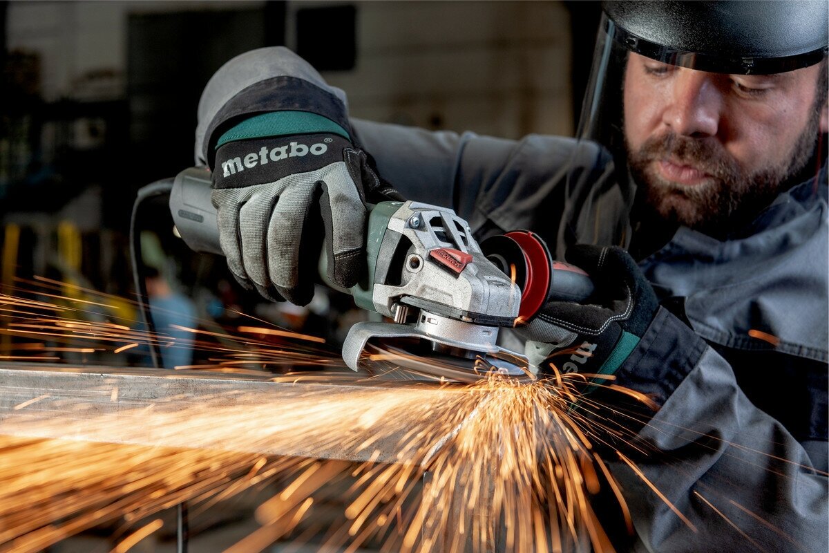 Углошлифовальная машина Metabo W 13-125 Quick (603627000) . - фотография № 2