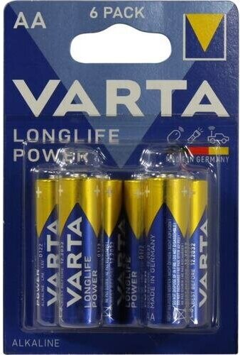 Батарейка VARTA LONGLIFE Power AA