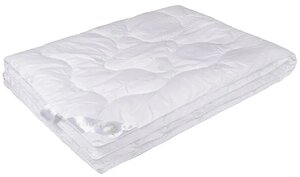 Одеяло облегченное бамбук 1,5-спальное (140x205 см) "Бамбук", чехол - перкаль (100% хлопок), Ecotex