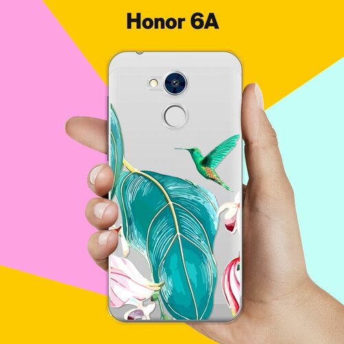 Силиконовый чехол на Honor 6A Колибри / для Хонор 6А силиконовый чехол колибри на honor 30