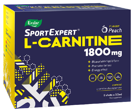 SportExpert L-carnitine фл., 1800 мг, 50 мл, 8 шт.