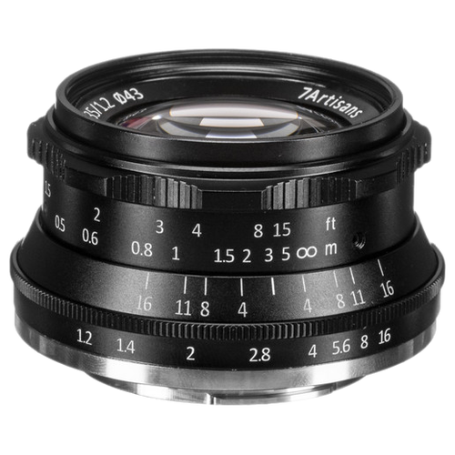 Объeктив 7Artisans 35mm F12 Fuji FX серебристый 798200₽