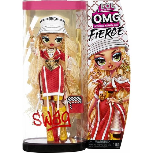 Кукла ЛОЛ Сюрприз ОМГ Фирс СвагL. O. L. SURPRISE OMG Fierce Dolls Swag кукла l o l surprise omg fierce swag 585244 красный