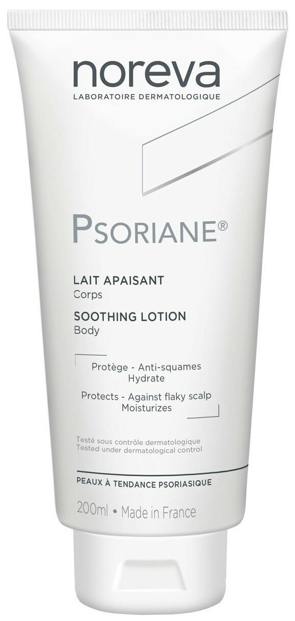 Noreva Успокаивающее увлажняющее молочко для тела Psoriane Soothing Lotion Body 200мл