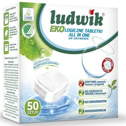 Ludwik Eco Таблетки для посудомоечных машин 50 шт