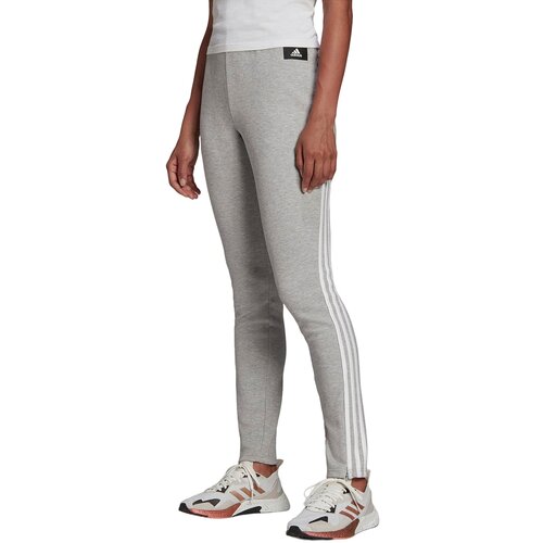 Брюки спортивные скинни adidas, размер XXS INT, серый
