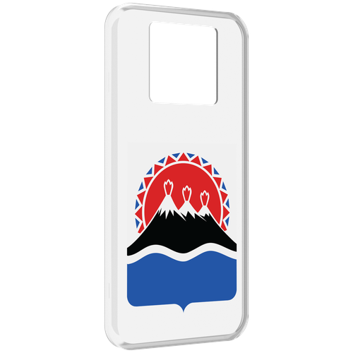 Чехол MyPads герб-камчатский-край для Black Shark 3 5G / Black Shark 3S задняя-панель-накладка-бампер