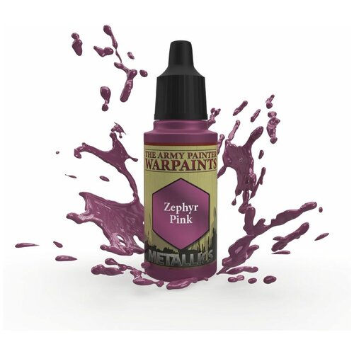 Акриловая краска для моделирования The Army Painter War Paints Metallics: Zephyr Pink (17мл)