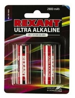 Комплект батареек Rexant - фото №2