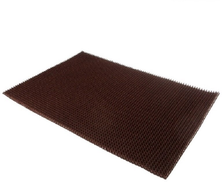 Покрытие ковровое щетинистое в ковриках 45*60см, темный шоколад, In'Loran арт. 40-4562