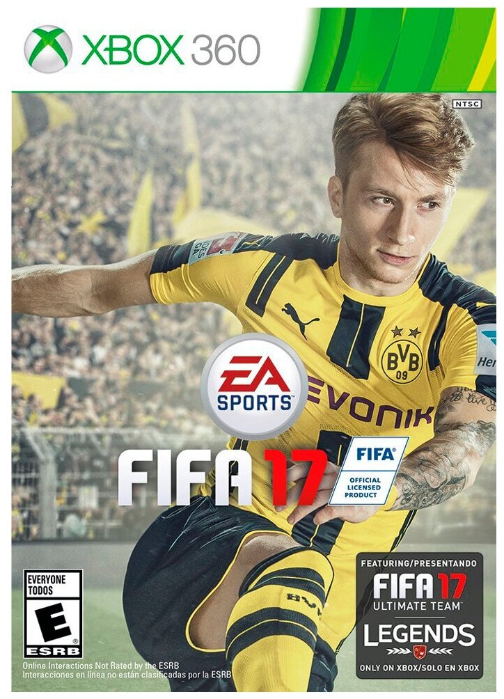 Игра FIFA 17 для Xbox 360
