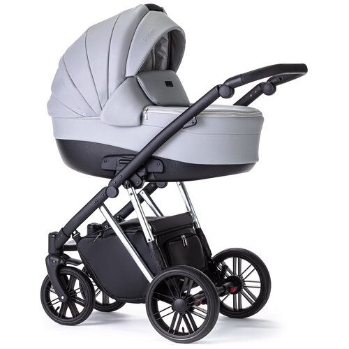 Универсальная коляска DeLorean Premium (3 в 1), black galaxy