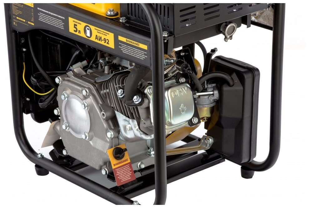Бензиновый генератор DENZEL GT-2500iF, 230/12, 2.5кВт [94704] - фото №20