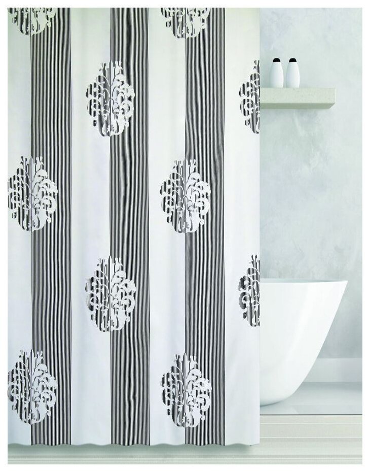    BATH PLUS 180*180  Damask Strtipe  