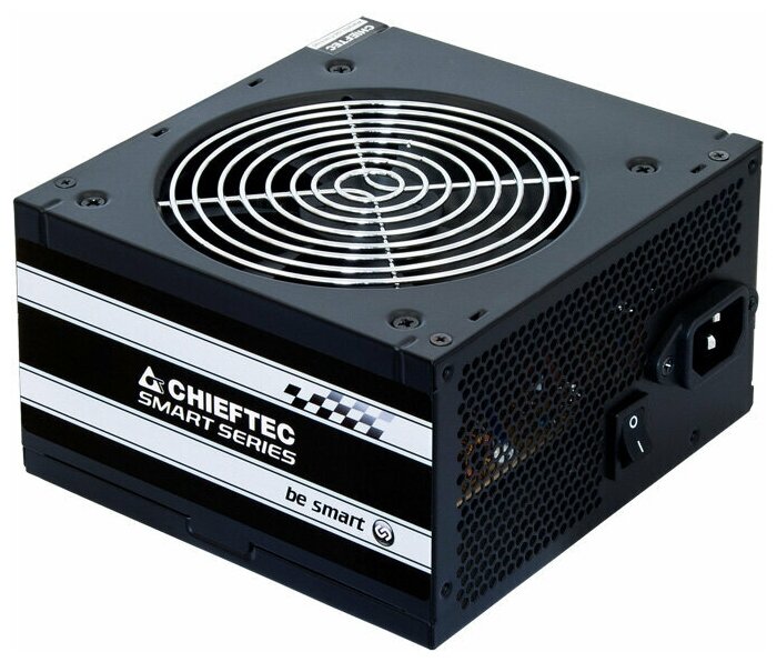   Chieftec   500W Smart ATX-12V V.2.3 12cm fan, Active PFC, Efficiency 80% with power cord