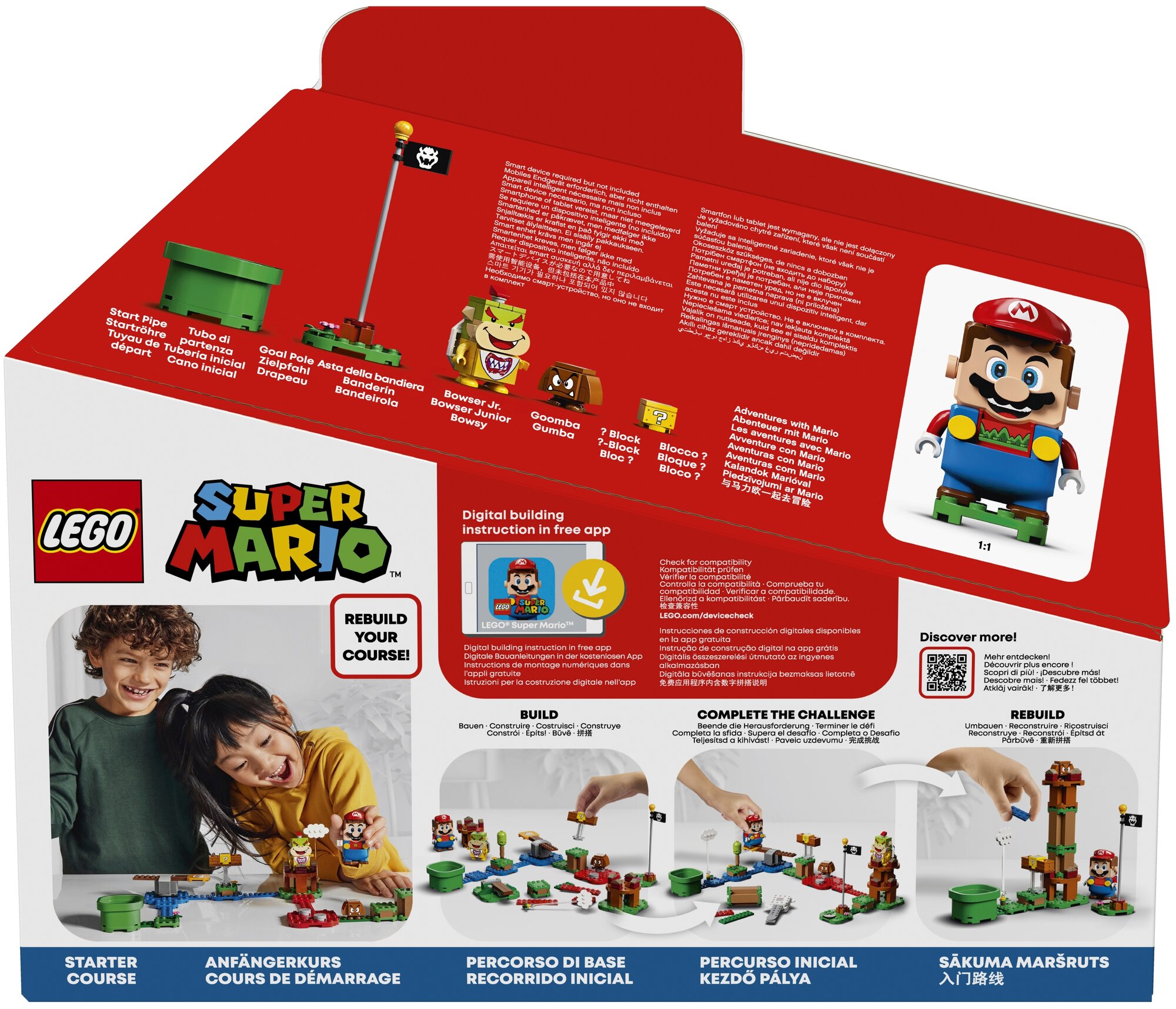 Конструктор LEGO Super Mario Приключения вместе с Марио - стартовый набор, 231 деталь (71360) - фото №2