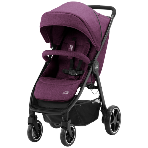 Прогулочная коляска Britax Roemer B-Agile M, cherry wine, цвет шасси: черный