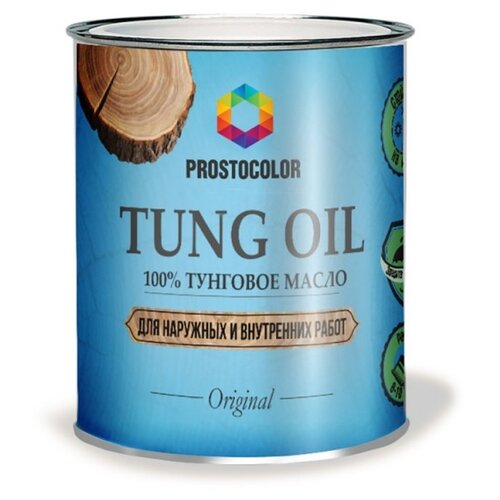 Масло Prostocolor Tung Oil, бесцветный, 0.75 л масло prostocolor interior oil бесцветный 0 75 л