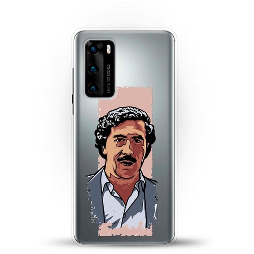 фото Силиконовый чехол пабло на huawei p40 andy & paul
