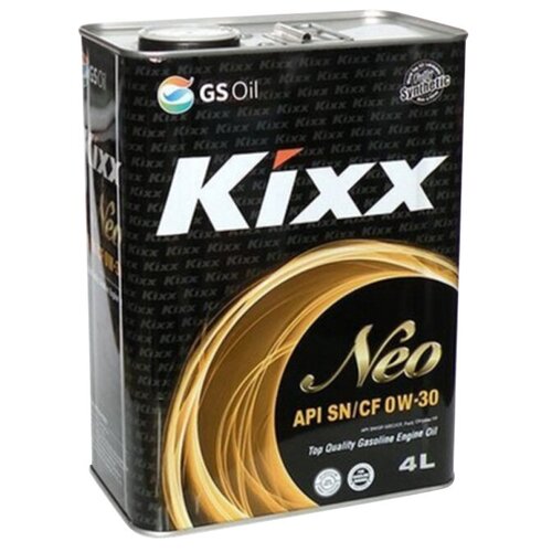Масло моторное Kixx G1 0W-30 синт. API SP 4л