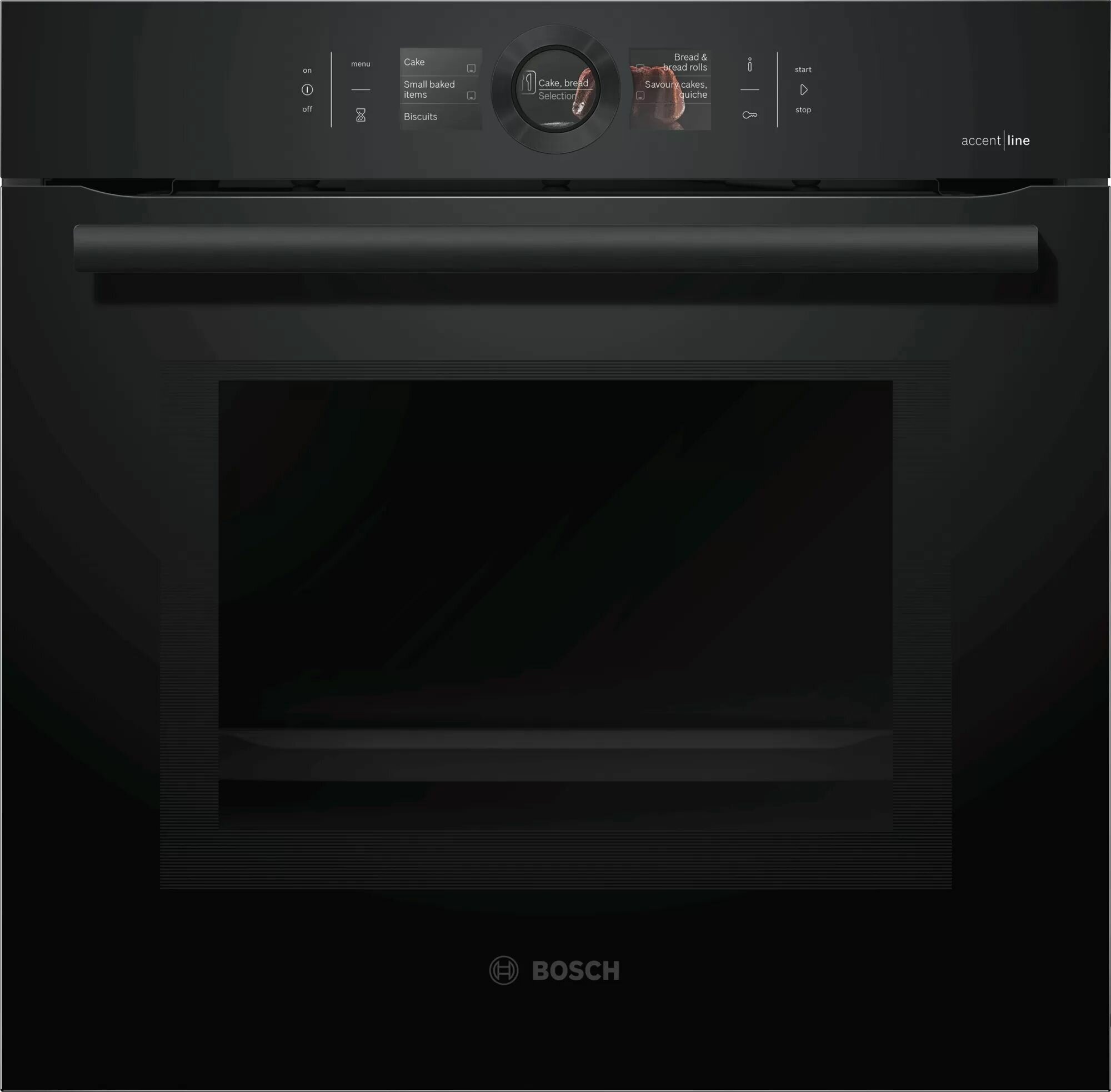 Духовой шкаф электрический встраиваемый Bosch HMG8764C7, черный