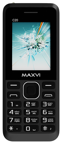 Мобильный телефон MAXVI C20 Black