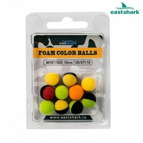 Насадка для ZIG-RIG FOAM COLOR BALLS 10 mm