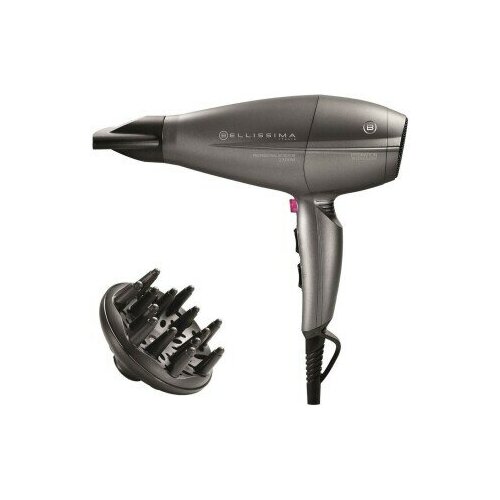 Фен Bellissima HD 2300Вт темно-серый 320500₽