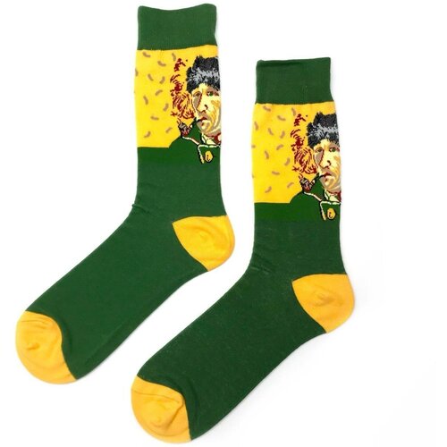 фото Носки , размер 45, зеленый country socks