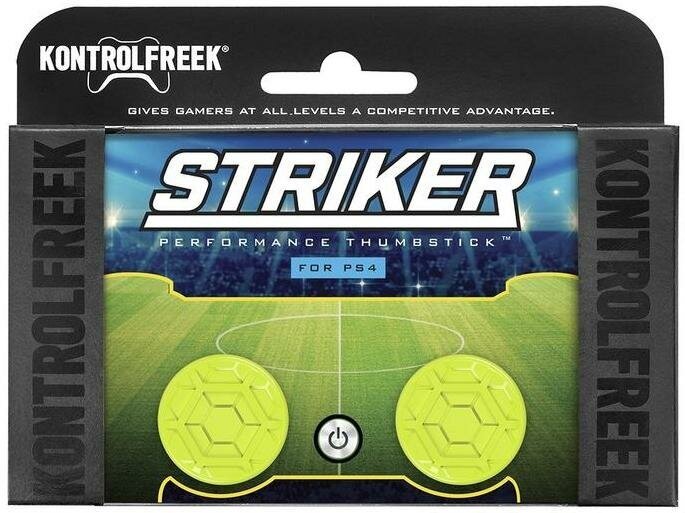 Накладки на стики для геймпада KontrolFreek Striker \ 29 (2 шт) Светло-Зеленые (PS4)