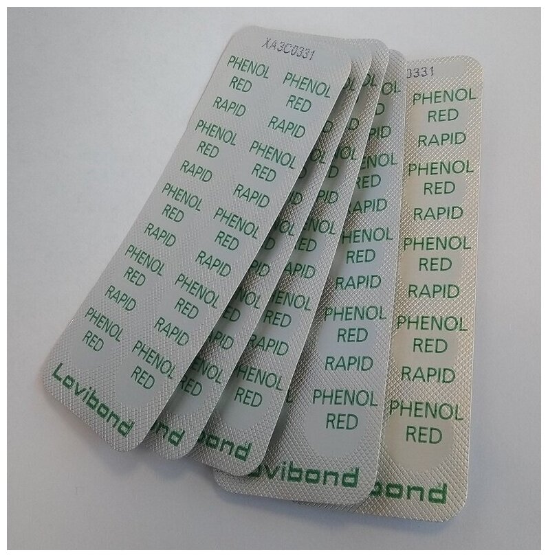 Таблетки ph Phenol Red для тестера (набор 50 таблеток)
