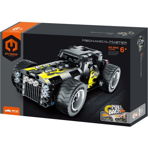 Конструктор iM.Master 5802 Машина Pull and back, 177 дет.