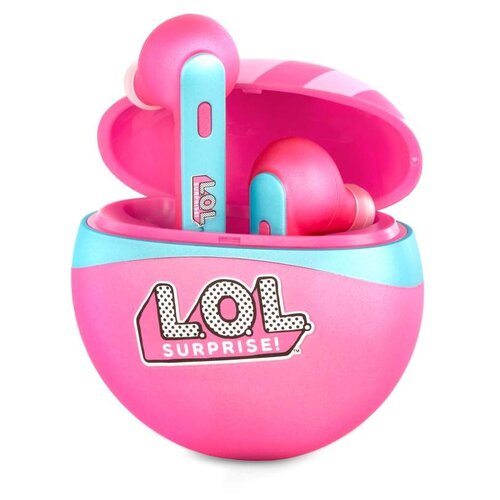 фото Беспроводные наушники l.o.l. wireless earbuds, розовый