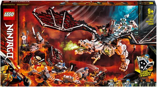 Конструктор LEGO Ninjago 71721 Дракон чародея-скелета, 1016 дет.